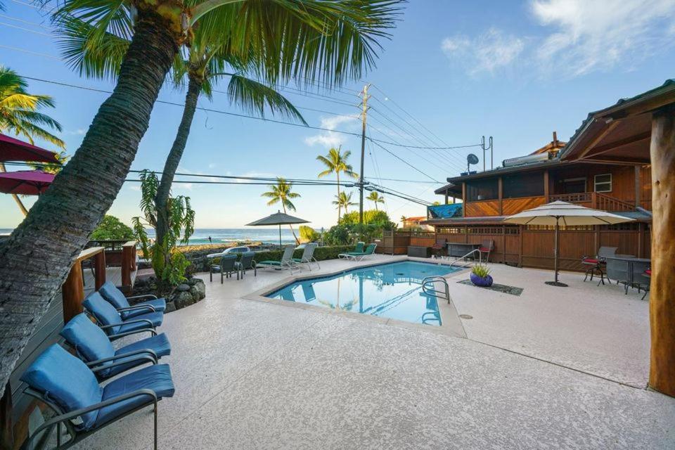 Ocean View 2 Bedroom Kahalu'U Reef Kailua-Kona Ngoại thất bức ảnh